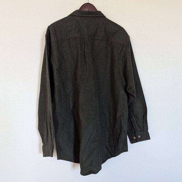 Field & Stream 100% Cotton Rugged Flannel Shirt Army Green XL Outdoor Fishing - Picture 8 of 9